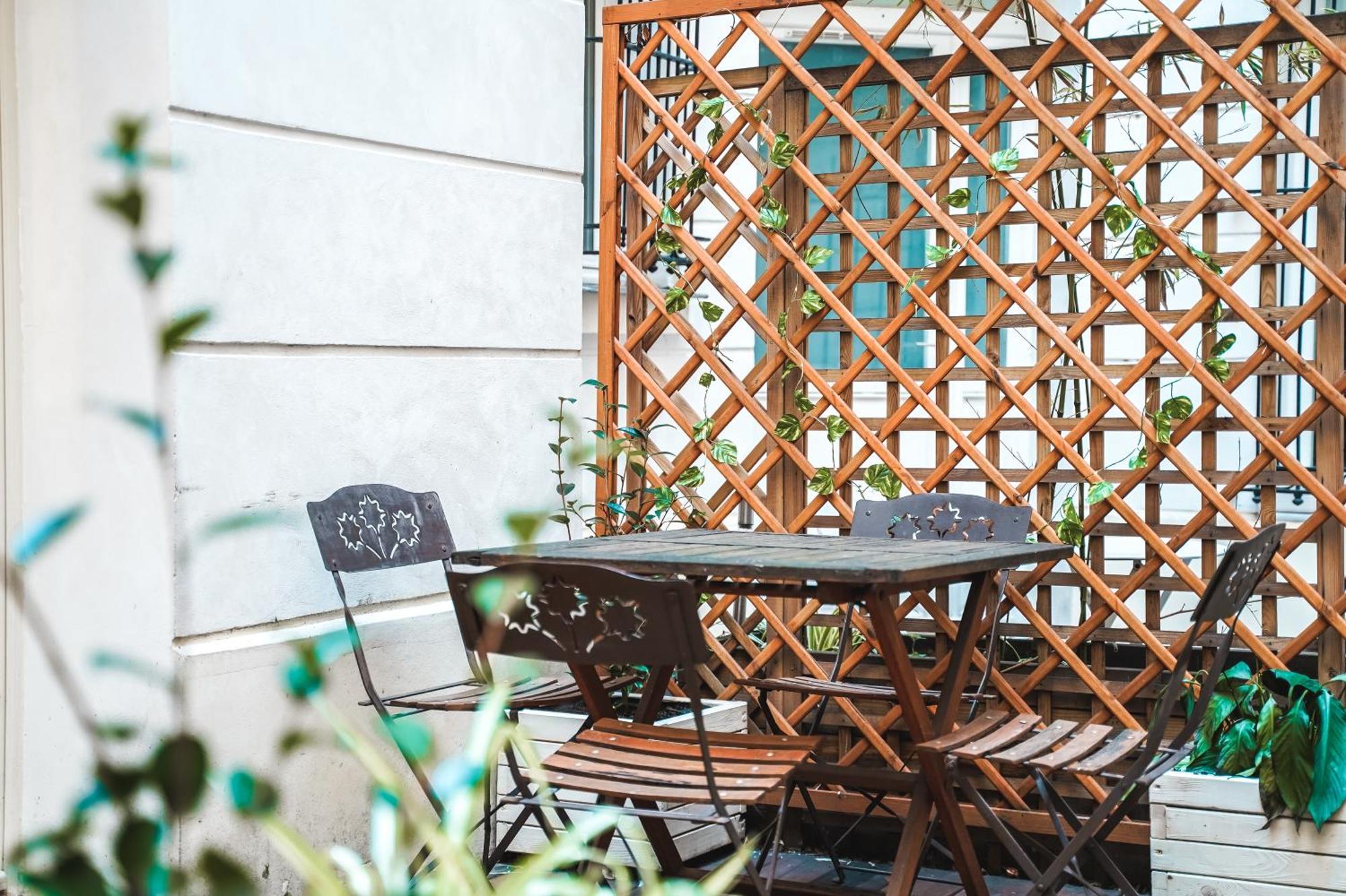 Charming Souplex In Paris Lägenhet Exteriör bild